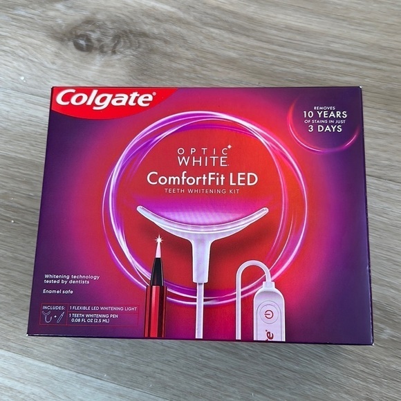 Colgate Optic White ComfortFit LED Teeth Whitening Kit - Picture 1 of 5